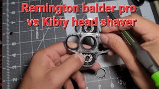 Remington balder pro vs kibiy head shaver and maintenance [upl. by Ahkihs]