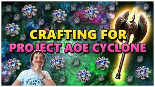 PoE Crafting for Project AOE Cyclone  Stream Highlights 780 [upl. by Elconin]