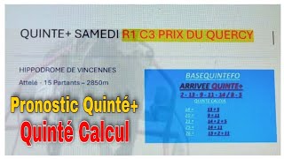 Pronostic PMU Quinté samedi 10 juin 2023 [upl. by Lenore]