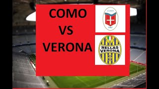 COMO VS VERONA [upl. by Nolyk]