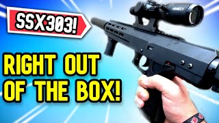 How ACCURATE is the NOVRITSCH SSX303 OUT OF THE BOX AIRSOFT [upl. by Jansen]