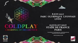 COLDPLAY EN CONCERT À LYON ET PARIS [upl. by Omixam644]