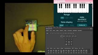 Testing midi keycodes on a P9 [upl. by Lorri]