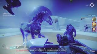 Starhorse Say Good Night Xûr Dares Of Eternity Ending  Destiny 2 30th Anniversary [upl. by Ilysa]