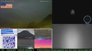 Live Streaming Merapi  Merapi Volcano Eruption Central Java Indonesia 28112023 [upl. by Tremain]