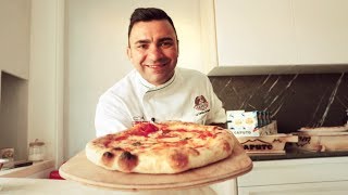 Pizza napoletana fatta in casa la ricetta di Davide Civitiello [upl. by Giralda]