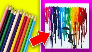 17 Easy Art Projects Anyone Can Make [upl. by Douty]