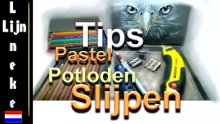 Hoe SLIJP je Pastel Potloden  belangrijke tips [upl. by Yasnil]