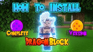 2024 How to Install Dragon Block C Complete Version  DBC 1485 [upl. by Doty]