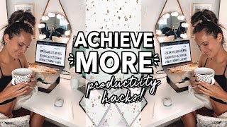 7 Productivity Hacks For School  Work From Home [upl. by Malissia]