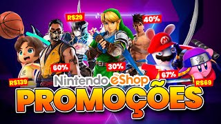 MUITO EXCLUSIVO NESSAS PROMOÇÕES  NINTENDO SWITCH ESHOP 2024 [upl. by Esalb]