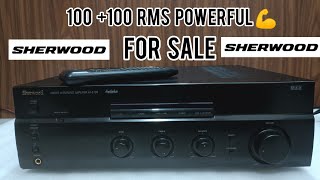 SHERWOOD 9310741161 MODEL AX5103 INTEGRATED STEREO AMPLIFIER [upl. by Pirzada645]