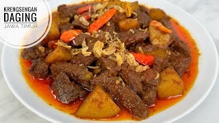 RESEP KRENGSENGAN DAGING KHAS JAWA TIMUR [upl. by Auka345]