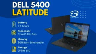 DELL LATITUDE 5400 Review  Core i5 8th Generation [upl. by Nelac]