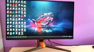 Asus Rog Swift PG259QNR  Default Menu Settings  Best Settings [upl. by Thibaud952]