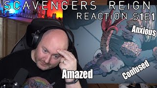 Scavengers Reign  Reaction Episode 1 S1  quotThe Signalquot [upl. by Publias]