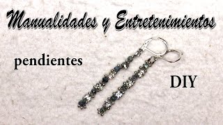 DIY  Como hacer unos pendientes largos  Pendientes Dara [upl. by Sperry]