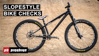 10 Slopestyle Bike Checks From The 2021 Big White Slopestyle [upl. by Nitsreik]