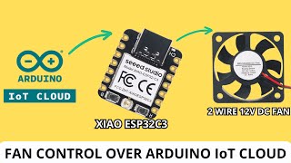 How TO CONTROL DC Motor With L298N Driver Using ARDUINO IoT CLOUD and XIAO ESP32C3 BOARD [upl. by Eilyk]