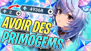 Guide Ultime pour Avoir des PRIMOGEMS GRATUITES  Genshin Impact [upl. by Ullund]