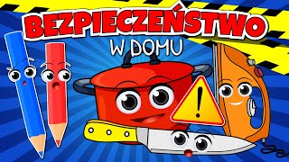 🚨⚠️ BEZPIECZEŃSTWO W DOMU ⚠️🚨 Film edukacyjny dla dzieci z Kredką [upl. by Gordon340]