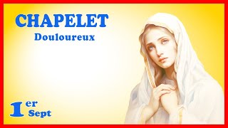 CHAPELET Vendredi 1er Septembre 🙏 Mystères Douloureux [upl. by Enneira]