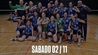 Voley UNCuyo 1 vs Regatas 3 Primera fem [upl. by Alfonzo]