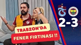 OLAYLI MAÇ TRABZONSPOR 23 FENERBAHÇE MAÇINA TEPKİ [upl. by Behka147]