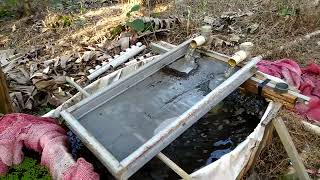 Update sieve filter pada kolam bulat sistem RAS ikannila rassystem aquaculture tilapia [upl. by Blockus137]