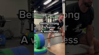 Being Strong Is Never A Weakness fitness referee strengthtraining [upl. by Roath]