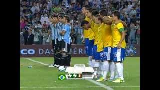 Cobrança de Pênaltis Brasil X Argentina  superclássico das américas 2012 [upl. by Nahtam844]