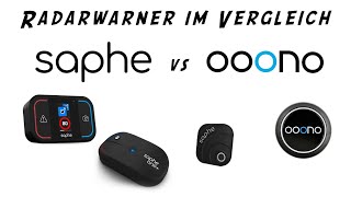 Saphe vs Ooono  welcher Radarwarner ist der Beste [upl. by Ettelegna]