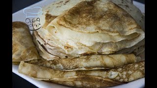 Blini Rezept  Russische Pfannkuchen  Блины [upl. by Leopoldine]