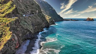 Madeira Island in 4K by DJI Drone  Portugal  Savoy Saccharum [upl. by Kcirdec]