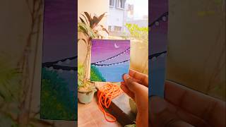 Easy painting 🌸 painting easypainting TheArtsyHub [upl. by Chaney239]