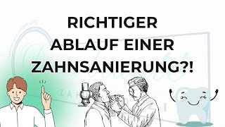 richtiger Ablauf einer Zahnsanierung [upl. by Woodall]