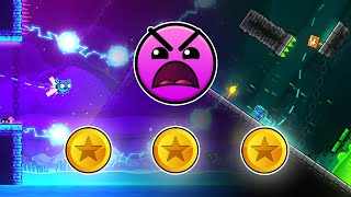 quotDASHquot 3 COINS  Geometry Dash 22  Level 22  BusterAlan [upl. by Tehr928]