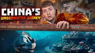 Exploring UNDERWATER Disney  Chinas Abandoned Theme Park [upl. by Scott]