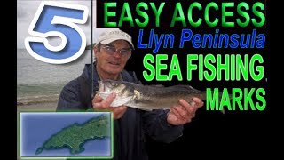 Sea Fishing Llyn Peninsula 5 Easy marks to try [upl. by Cheadle]