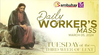 Sambuhay TV Mass  Tuesday of the Third Week of Lent  March 5 2024 [upl. by Naimaj]