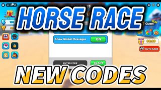 NEW CODES All Horse Race Working Codes for November 2024 [upl. by Ajile]