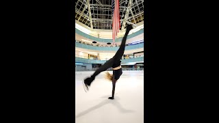 Amber Glenn  When brilliance hits a million followers shorts iceskating [upl. by Dadivitan]