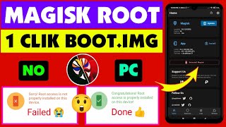 Magisk Root Any Android 😲 Bootimg 2024  Without Computer Kingroot Supersu Mtkeasysu Github 🔥 [upl. by Flore738]