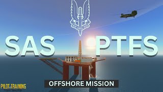 SAS Mission in PTFS  Pilot Training Flight Simulator  Roblox ⚓ [upl. by Pedaiah958]