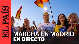 DIRECTO  Protesta de la comunidad venezolana en Madrid contra los resultados electorales  EL PAÍS [upl. by Valentino]