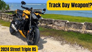 2024 Triumph Street Triple RS Track Day Vlog [upl. by Asirrom833]