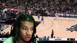 WEMBY IS ONNA MISSION🗣️🤴🏾 RicoReacts to San Antonio Spurs vs OKC Thunder Full Gane Highlights [upl. by Petronilla]