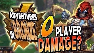 Smite Adventures in Bronze Duel  Bakasura Vs Thanatos  The 0 Player Damage Challenge [upl. by Elac810]