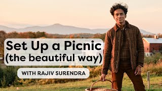 Set Up a Beautiful Picnic With Rajiv Surendra  HGTV Handmade [upl. by Artur]