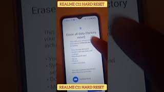 Realme C11 Hard Reset sabsesastaphone tech smartphonegyan [upl. by Yhcir]